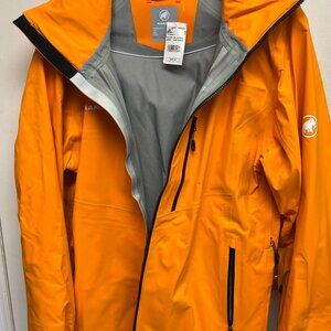 Mammut Stoney HS shell jacket MnsLG NWT